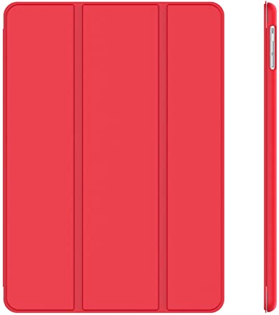 JETech Case for iPad Air 1st Edition (NOT for iPad Air 2), Smart Cover with Auto Wake/Sleep, Red