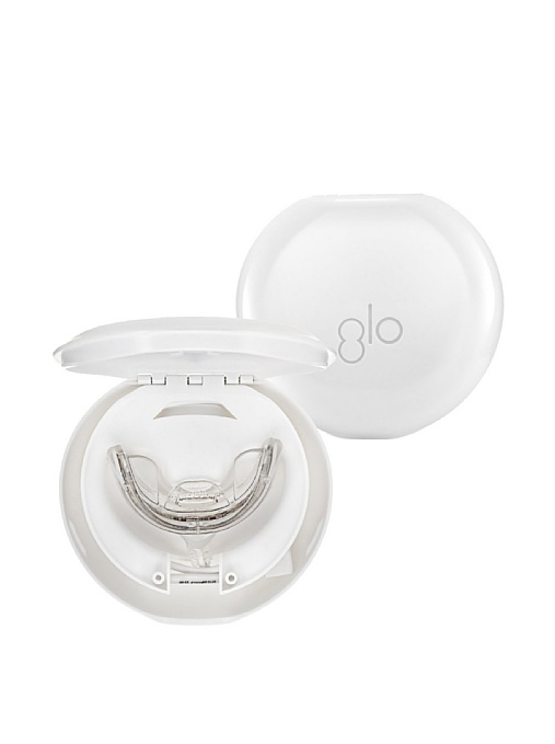 GLO Science Brilliant Whitening Mouthpiece and Case 2 Count