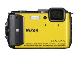 Nikon COOLPIX AW130 Waterproof Digital Camera with Built-In Wi-Fi Yellow