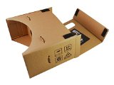Google Cardboard Large Version 45mm Focal Length Virtual Reality Headset - With Free NFC Tag and Headstrap
