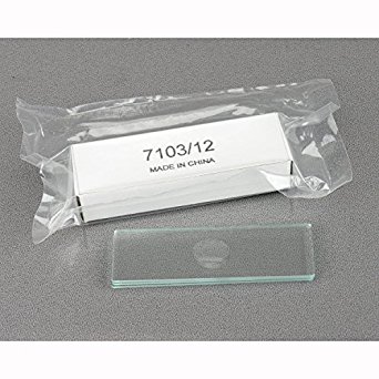 AmScope BS-C12 Microscope Slides Single Depression Concave Pack of 12