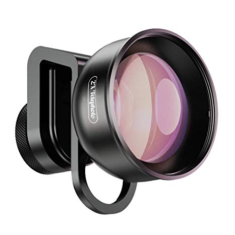 Apexel 2X Telephoto Lens for Dual Lens/Single Lens iPhone,Pixel,Samsung Galaxy Smartphones