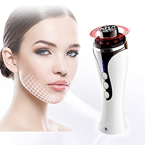Carer Wrinkle Remove Machine 360 Auto Rotated RF Radio Frequency Skin Tightening Device Skin Care Tools Face Massager
