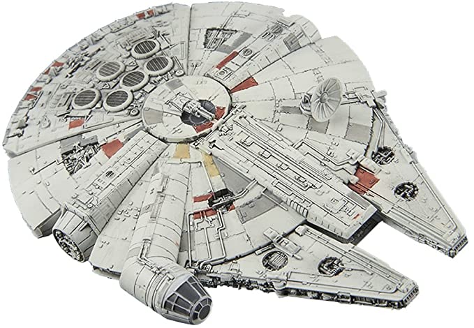 Bandai Vehicle Model 006 Star Wars Millennium Falcon Plastic Model Kit -Story of Roue one-