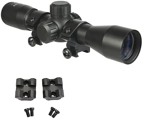 M1SURPLUS Presents This Optics Kit for Savage .22 Rascal Rifles - Includes Compact Series 4x32 Rifle Scope   Aluminum Rings   Savage Bolt-on Mount