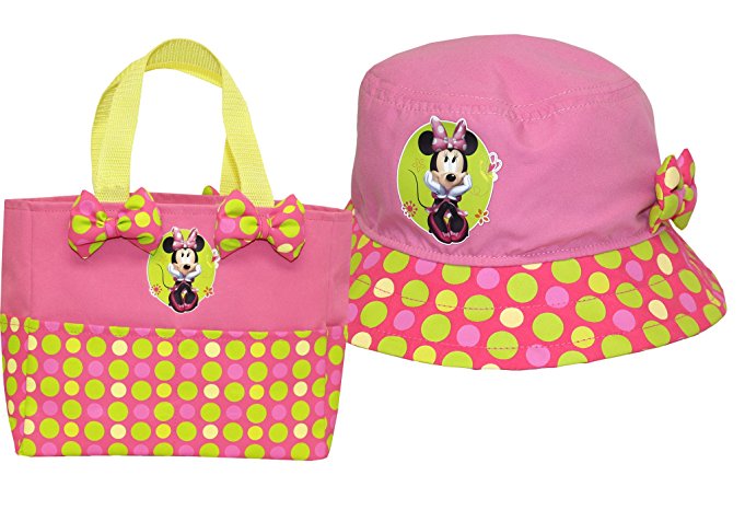 Disney Minnie Mouse Hat and Tote Combo Pack, MY14P07, Size: Kids