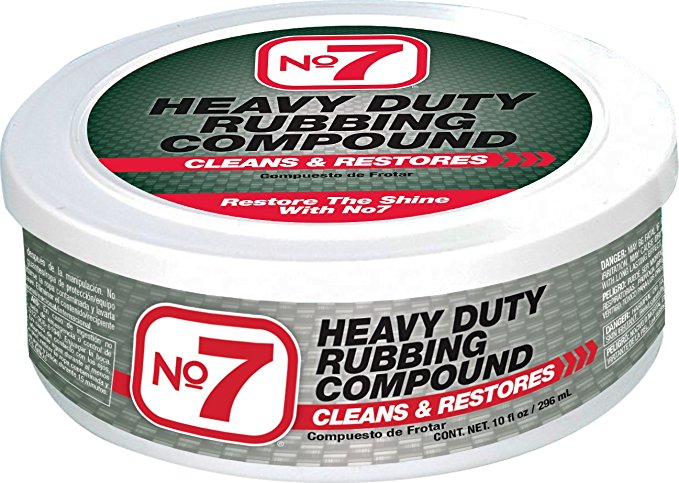 No7 Heavy Duty Rubbing Compound, 10 fl oz, Case of 12
