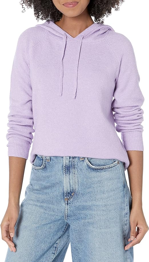 Amazon Essentials Women's Soft Touch Hooded Pullover Sweater
