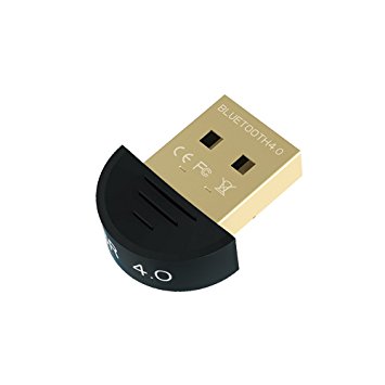 AMUOC Mini USB Bluetooth Adapter V4.0 Dual Mode Wireless Bluetooth Dongle High Gain CSR 4.0 For Win7/8/XP 25 SV20 SV001098