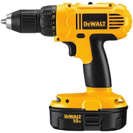 DEWALT DC759KA 18-Volt NiCad 1/2-Inch Cordless Drill/Driver Kit