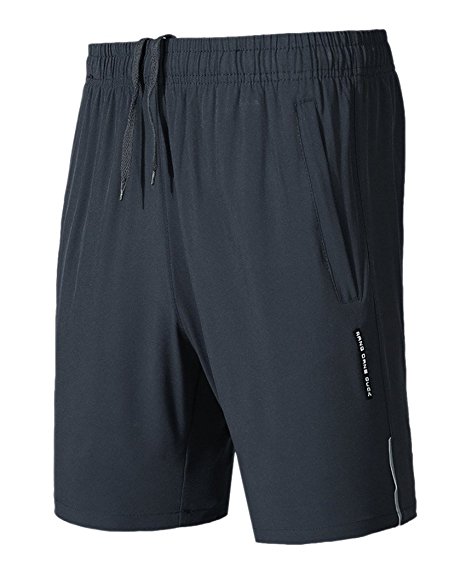 Geval Men's Quick Dry Breathable Gym Running Shorts