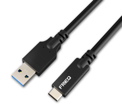 FRiEQ Hi-speed USB 31 Type C Cable - 33ft1m - Micro USB 31 Type C Male to Standard Type A USB 30 Male Data Cable for Apple New Macbook 12 Inch Nokia N1 Tablet Mobile Phone and Other Type-C Supported Devices - Black