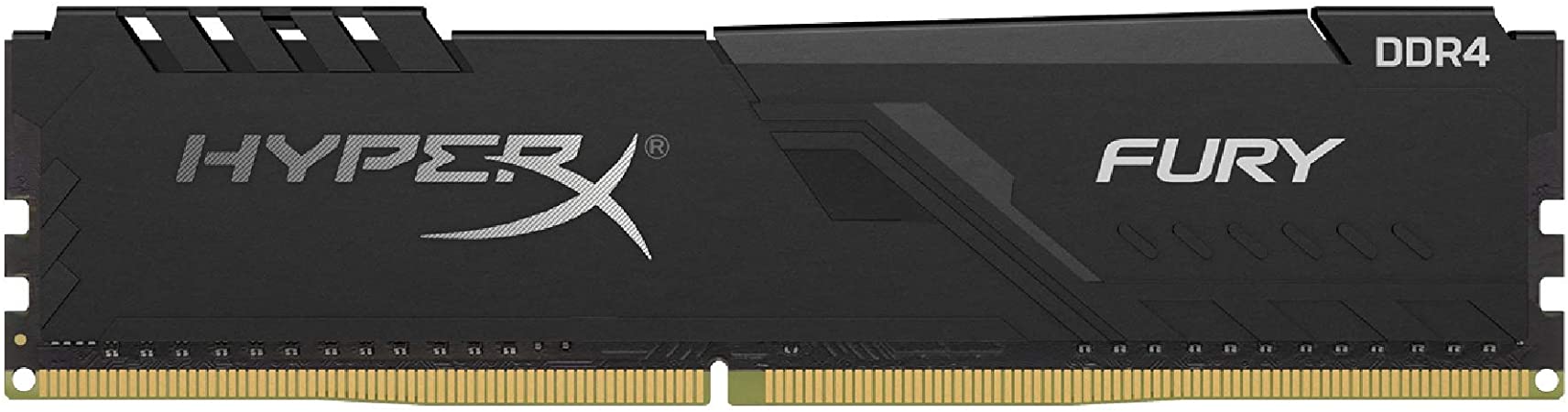 HyperX Kingston 16GB 2400MHz DDR4 CL15 DIMM (Kit of 2) 1Rx8 Fury Black (HX424C15FB3K2/16) - 16GB kit (2 x 8GB)