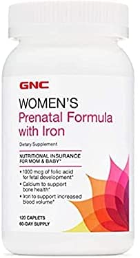 GNC Women's Prenatal Formula with Iron