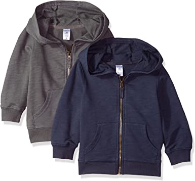 Carter's Boys' Big 2-Pack Full Zip Hoodies