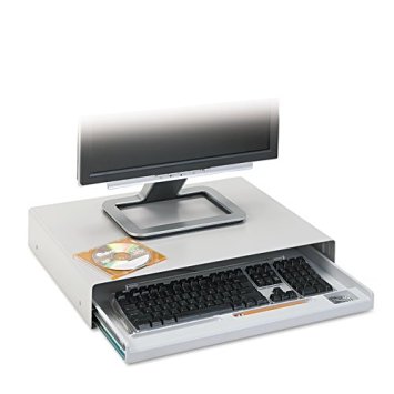 Innovera 53001 Standard Desktop Keyboard Drawer, 20-5/8w x 10d, Light Gray