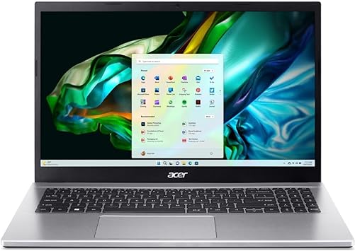 acer Aspire 3 Laptop | 15.6" Full HD Display | AMD Ryzen 7 5700U 8-Core Processor | AMD Radeon Graphics | 16GB RAM | 512GB PCIe NVMe SSD | Wi-Fi 6 | Windows 11 Home | DealExpress Accessories