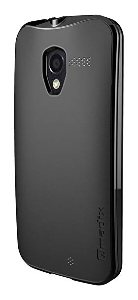 Qmadix S Series Case for Motorola Moto X 1st Gen - Retail Packaging - Black