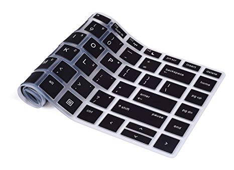 Keyboard Cover Compatible 2019 HP ProBook 440 G6 14" / ProBook 440 G5 14" / ProBook x360 440 G1 14" / ProBook 445 G6 14" / ProBook 640 G4 14" Notebook, Black