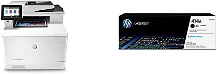 HP Color Laserjet Pro MFP M479dw Printer with HP 414A (W2020A) Black Original Toner Cartridge