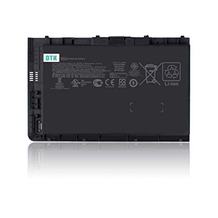 DTK New Laptop Battery Compatible HP EliteBook 9470M 9470 Series 687517-171 687517-2C1 687945-001 BA06 BT04 BT04XL H4Q47AA H4Q48AA HQ-TRE HSTNN-110C HSTNN-DB3Z HSTNN-I10C HSTNN-IB3Z [14.8V 52Wh]