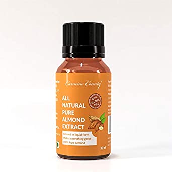 Carmine County All Natural Pure Almond Extract 30 Ml