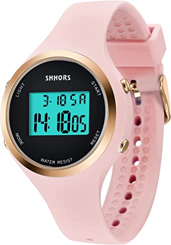 Kids Watch, Girls Watches Digital Sports Elegant Simple Cute Wrist Watches with Alarm Outdoor LED Functional Watch for Kids Girls Boys