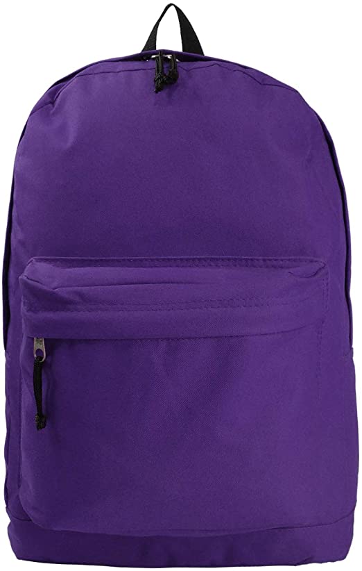 Classic Bookbag Basic Backpack School Bookbag Student Simple Emergency Survival Daypack