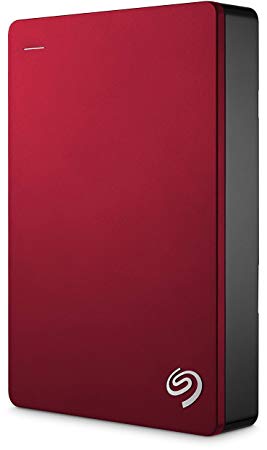 Seagate 4TB Backup Plus USB 3.0 Portable 2.5 Inch External Hard Drive for PC and Mac with 2 Months Free Adobe Creative Cloud Photography Plan - Red