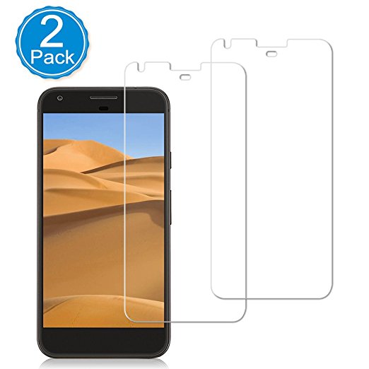 [2-Pack] Google Pixel XL Screen Protector,BBInfinite Ultra Clear 9H Anti-Scratch Tempered Glass,2.5D Rounded Edges Bubble Free Install Glass Film with Lifetime Replacement Warranty