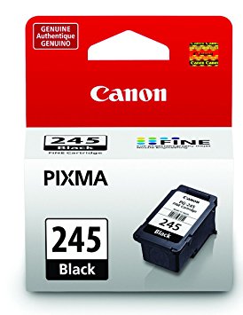Genuine Canon PG-245 Ink Cartridge, Black