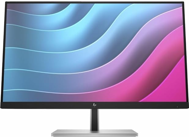 HP E24 G5 23.8" Full HD LCD Monitor - 16:9-24" Class - in-Plane Switching (IPS) Technology - Edge LED Backlight - 1920 x 1080-250 Nit - 5 ms - 75 Hz Refresh Rate - HDMI - DisplayPort - U,Black