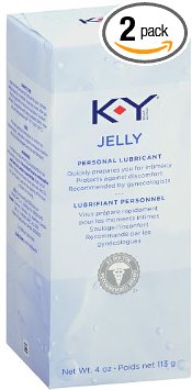 K-Y Personal Lubricant Jelly 4 Ounce Pack of 2