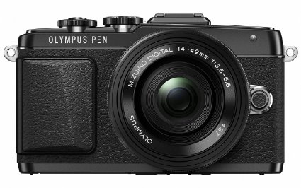 Olympus E-PL7 16MP Mirrorless Digital Camera with 3-Inch LCD with 14-42mm EZ Lens (Black)