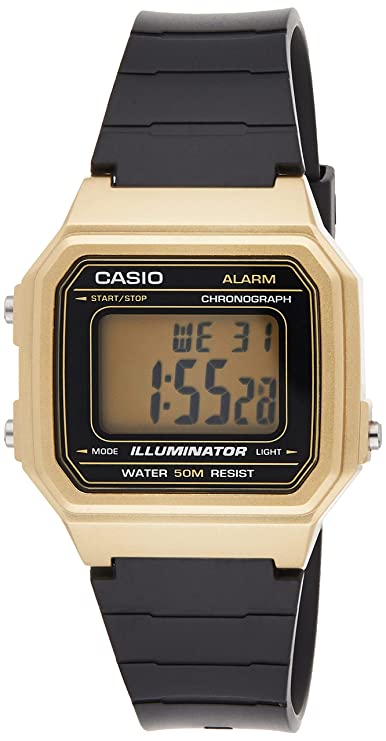 Casio Digital Black Dial Unisex's Watch-W-217HM-9AVDF (I115)