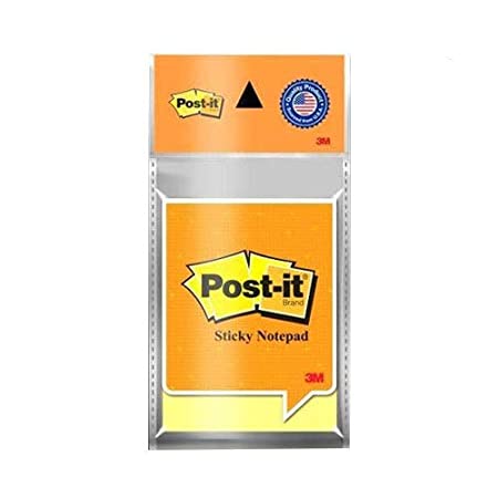 3M Post-it Yellow Notes (2" X 3") - Pack of 3 (3x100 Sheets, Canary Yellow)