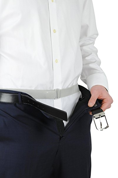 Tuck-N-Stay By Beltaway Men's Hidden Belt To Keep Shirt Tucked In