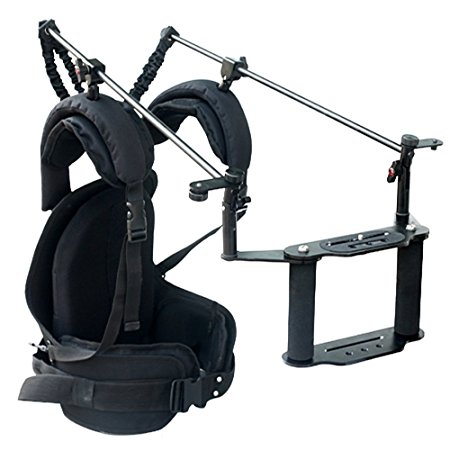 Battle Tested Film Gear 954-C-FLEXI-R Camtree Flexi Rig-Shoulder Mounted Camera Stabilization System (Black)