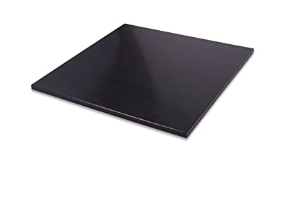 HDPE (High Density Polyethylene) Plastic Sheet 1/4" x 8" x 12” Black Color