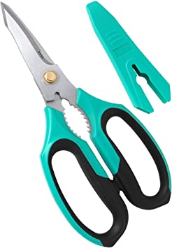 C.Jet Tool Professional Soft Grip Stainless Multipurpose Scissors