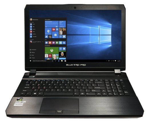 Eluktronics 156 Premium Gaming Laptop PC Intel Core i7-6700HQ Quad Core Windows 10 3GB 970M GTX GDDR5 Graphics Full HD IPS Anti-Glare Display 128GB Eluktro Pro Performance SSD 8GB DDR4 RAM