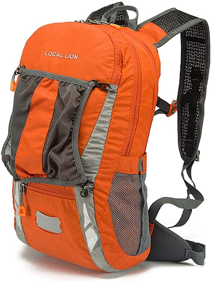 LOCALLION 20L Hiking Daypack Ultralight Bike Rucksack Backpack Outdoor Sports Daypack for Running