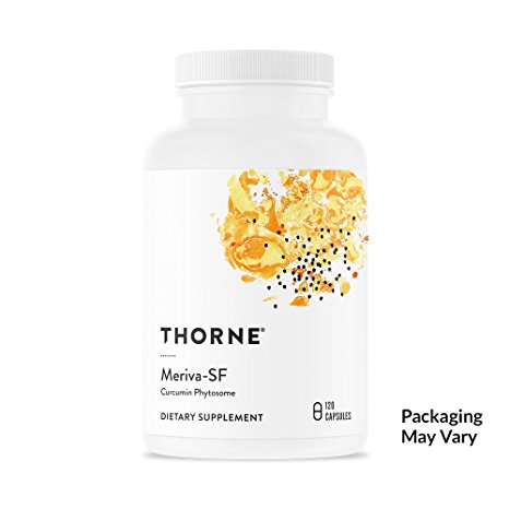 Thorne Research - Meriva SF (Soy Free) - Sustained-Released Curcumin Phytosome Supplement - 120 Capsules