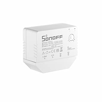 SONOFF ZBMINI-L ZigBee Mini Smart Switch, 2 Way Light Switch, Compatible with Alexa, SmartThings Hub, Philips Hue, Google Home and SONOFF ZBBridge, ZigBee 3.0 Gateway Hub Required 1-Pack