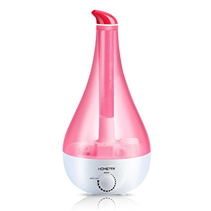 Cool Mist Humidifier with Auto Shut Off Function, Super-Quiet Ultrasonic humidifier for Home decoration