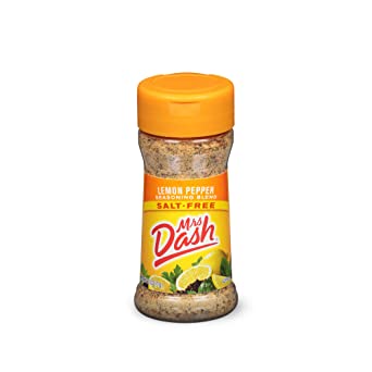 Mrs. Dash Salt-Free Seasoning Blend, Lemon Pepper, 2.5 oz
