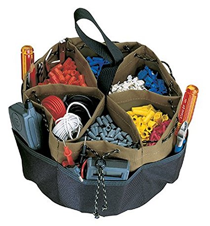 Custom LeatherCraft 1148 22-Pocket Drawstring BucketBag