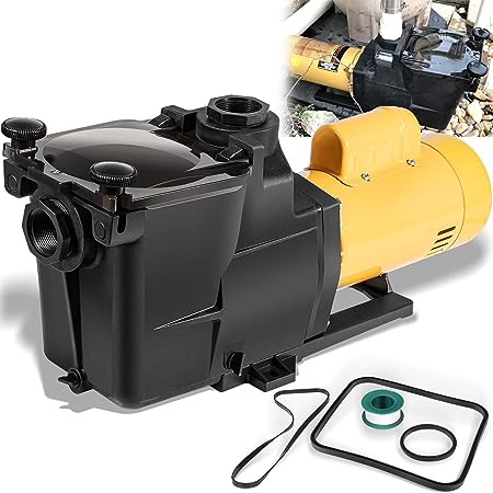 Replacement for Hayward W3SP2607X10 1 HP 115/230 V Single Speed, Super Pump Pool Pump for All In-ground Pool and Spas, SP2607X10