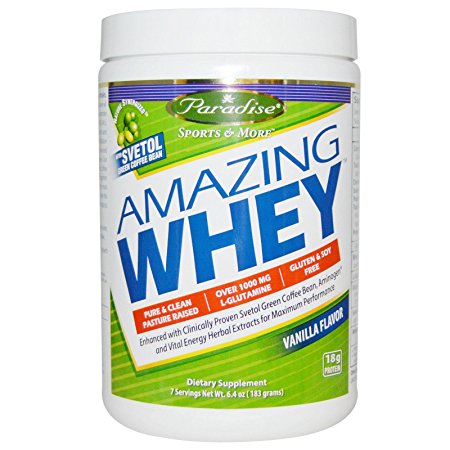 Paradise Herbs Amazing Whey, 6.4 oz