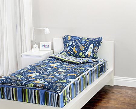 Zipit Bedding Set, Outer Space - Full